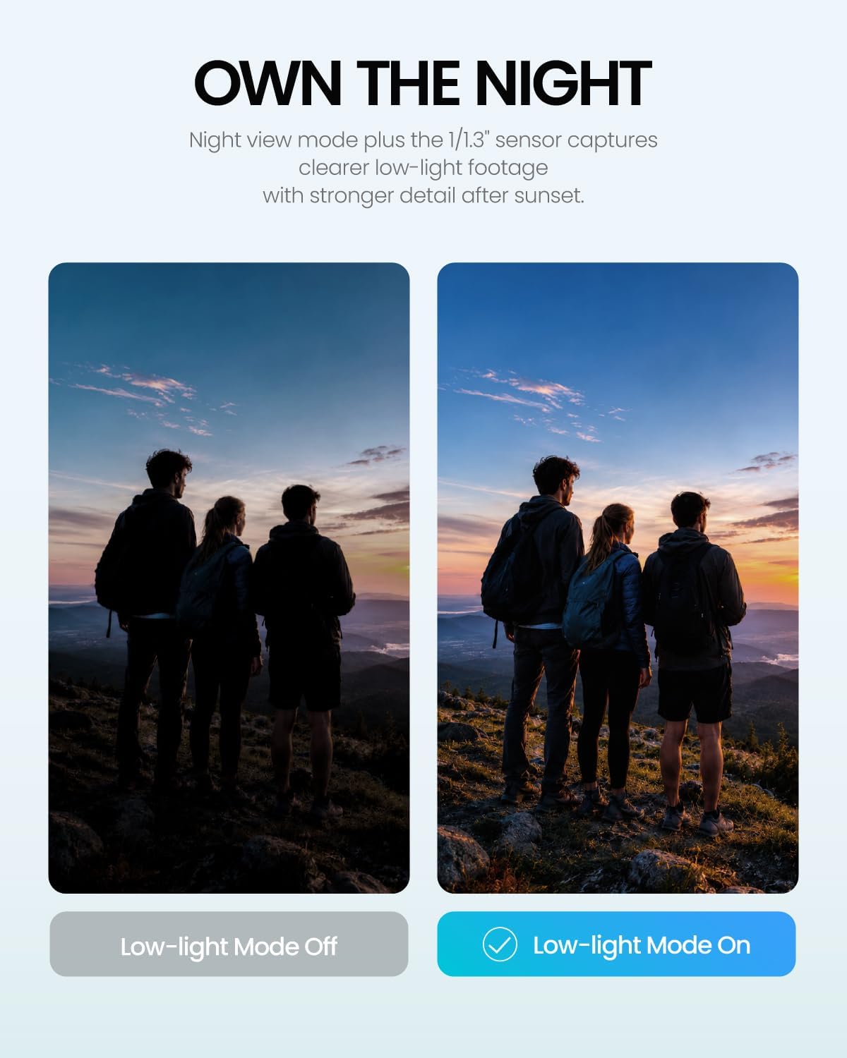 Action Camera, 1/1.3" Sensor & 4K Cinematic Video,K/120fps Video, Night View Mode, Ultra Waterproof to 52 ft, 360 Lock, TiltGuard, MotionMaster,Hyper Stabilization - Image 5