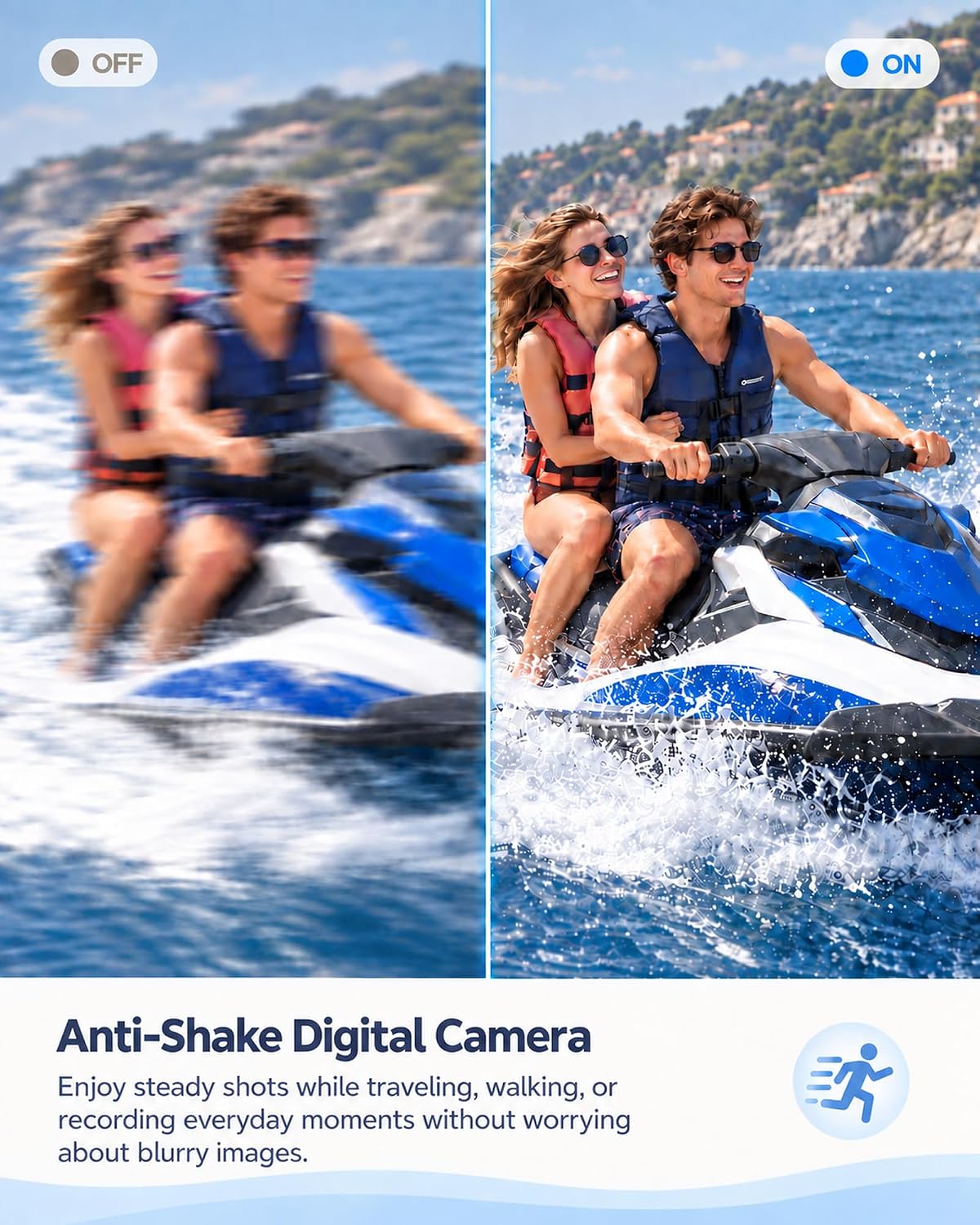 5K Digital Camera with 6X Optical Zoom,64MP WiFi Camera with 64GB Card - Image 6