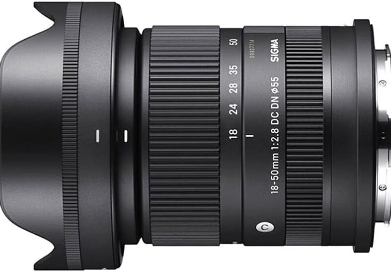 Sigma 18-50mm F2.8 DC DN Contemporary Zoom Lens (for E Mount), Black